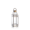 Zodax Home Decor Medici Antique Brass Lantern - 18"