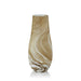 Zodax Home Decor Natural Latte Mango Wood Marbleized Vase- 6" x 14"